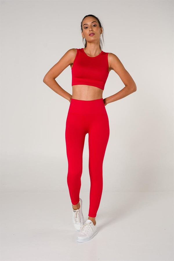 Ribbed Seamless Sports Leggings
